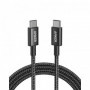 Anker Câble USB-C 1,8m Rapide pour iPhone 16/15, Samsung Galaxy S24/S23, MacBook, iPad, Pixel, Switch, LG