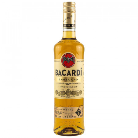 BACARDÍ Carta Oro Gold 40% Rum 70cl