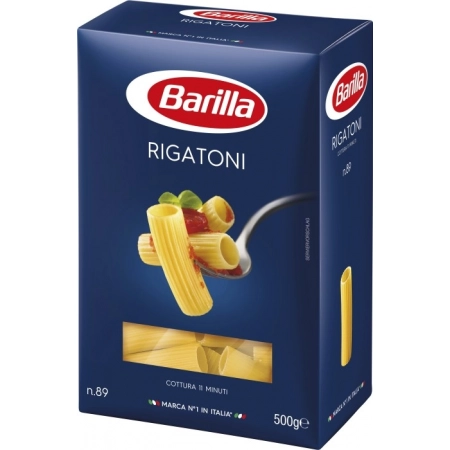BARILLA pâtes rigatoni n.89, 500g