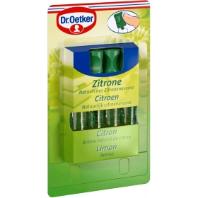Dr. Oetker Arôme Naturel Citron  Pack de 4 flacons