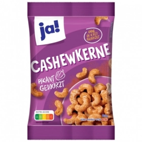 JA! Noix de Cajou Épicées 150g - Snack Croquant et Savoureux