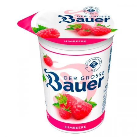 BAUER Yaourt framboise 225g