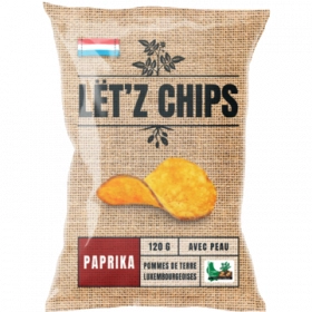 Lët'z Chips Paprika 120g