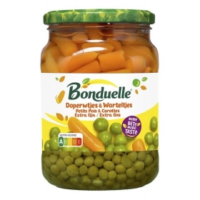 BONDUELLE Petits Pois & Carottes Bocal 530g