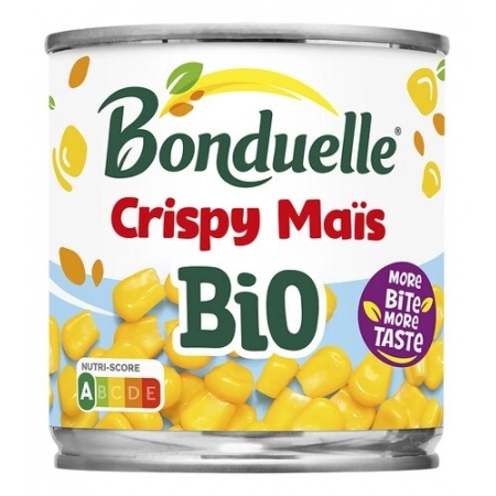 BONDUELLE crispy maïs bio conserve 300g