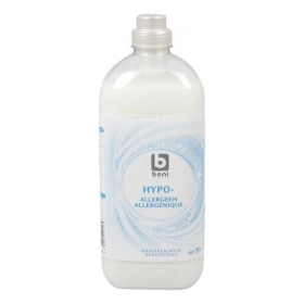 BONI Adoucissant Hypoallergénique 1,5L - Jusquà 60 Lavages