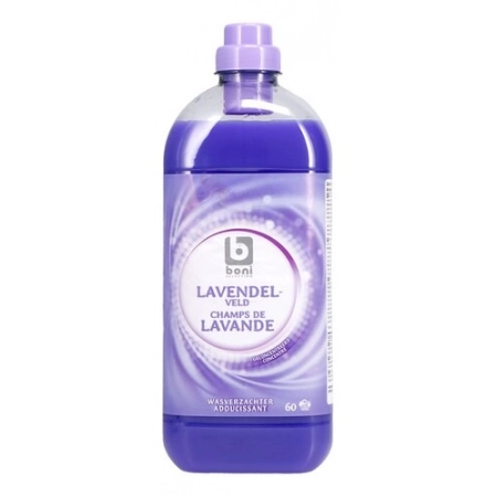 BONI Adoucissant Parfum Lavande 1,5L - Jusquà 60 Lavages