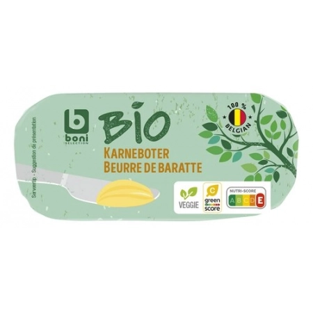 BONI BIO beurre baratte doux 250g