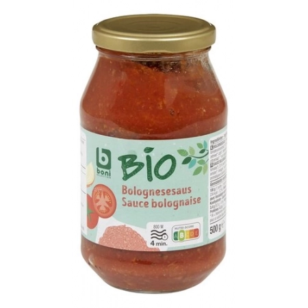 BONI BIO Bolognese Sauce 500g