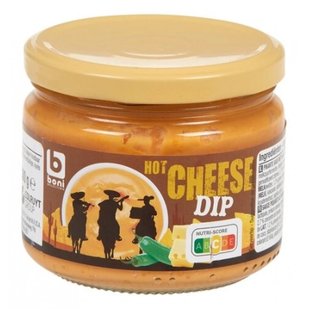 BONI Dip Sauce Hot Cheese 300g