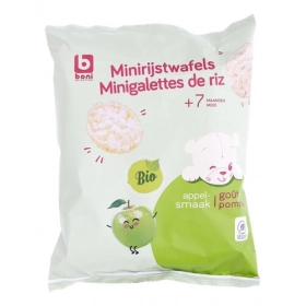 BONI Galettes de riz pomme Bio 7 Mois 40g