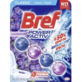 BREF WC power active lavande 2pc