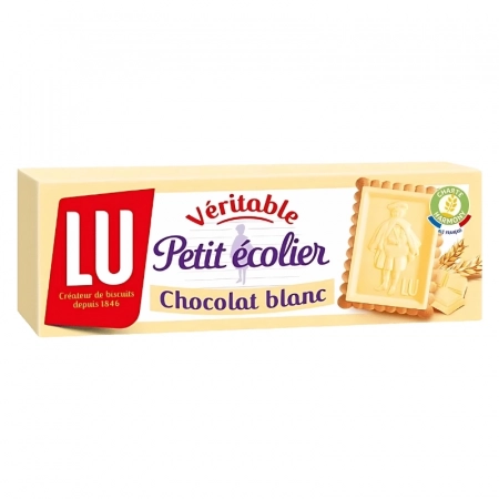 LU Petit écolier Biscuits Chocolat blanc 150g