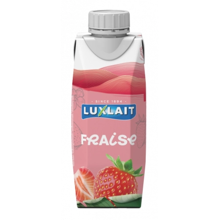 LUXLAIT Lait Fraise UHT 25cl