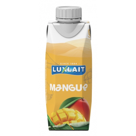 LUXLAIT Lait Mangue UHT 25cl