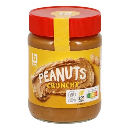 BONI Peanuts crunchy pâte à tartiner 350g