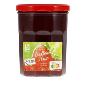 BONI confiture 61% fraises 450g