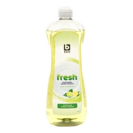 BONI fresh dishwashing liquid lemon & bergamot 750ml