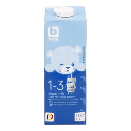 BONI lait de croissance 1-3 ans brique 1L