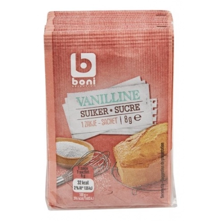 BONI sucre vanilline 15x8g