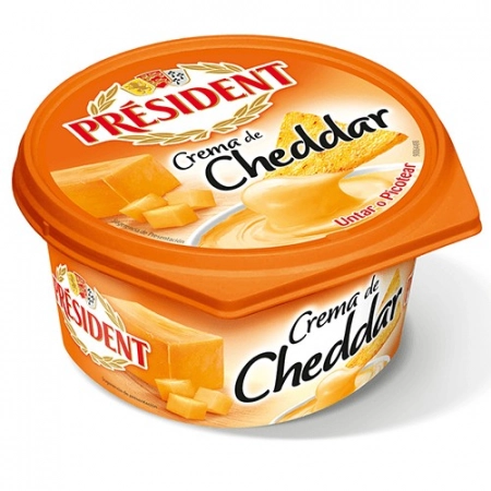 President Cheddar Cream 125g