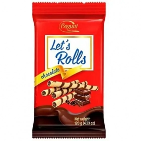 Bogutti Let's Rolls chocolate sticks 120g