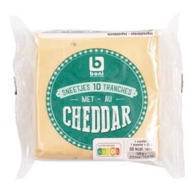 Boni 10 tranches au Cheddar 250g