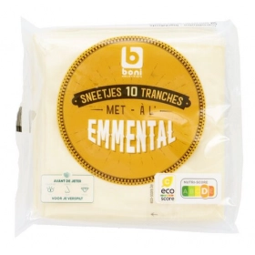 Boni 10 slices Emmental 250g