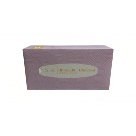 Boni Mouchoirs ultradoux 100 feuilles, 3 épaisseur, boîte rose