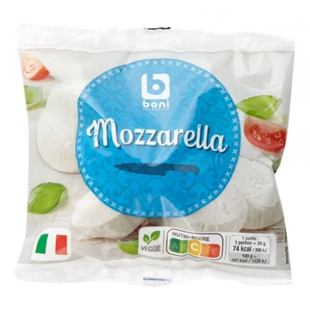 Boni Mozzarella 125g