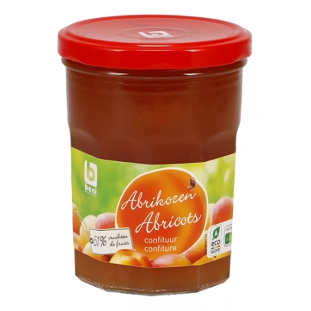 Boni confiture 61% abricot 450g