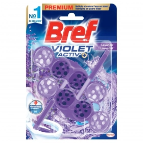 BREF WC Violet Activ lavande 2 pièces