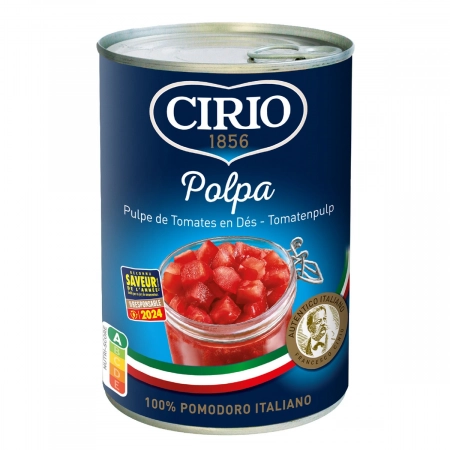 CIRIO tomates concassées 400g