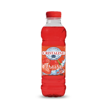 CRISTALINE Strawberry Flavored Water 50cl