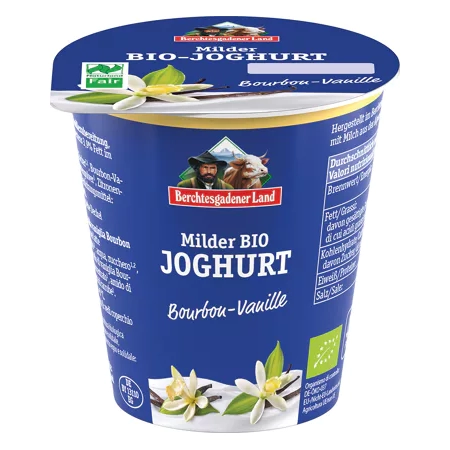 BERCHTESGADENER Organic Vanilla Yogurt 150g