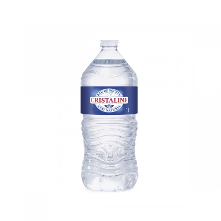 CRISTALINE Eau plate 1L