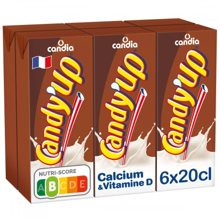 Candy'Up lait chocolat 6x20cl