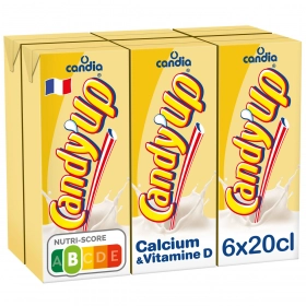 Candy'Up vanilla milk 6x20cl