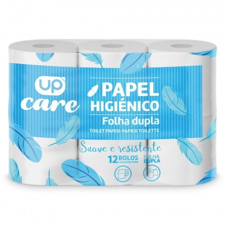 Care Up Papier toilette 12 rouleaux, 2 épaisseur