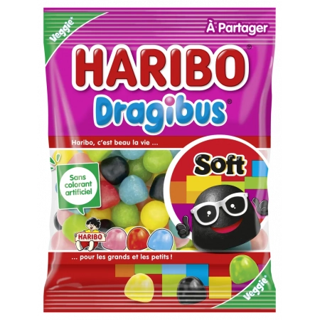 HARIBO Candy Dragibus Soft 400g