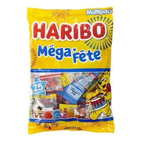 HARIBO Bonbons Mega Fête 1kg
