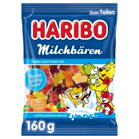 Haribo Milchbären 160g
