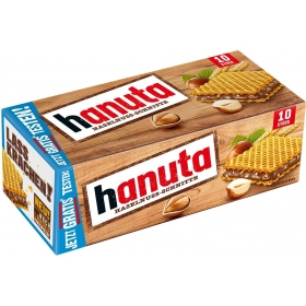 Ferrero Hanuta Hazelnut Wafers 220g