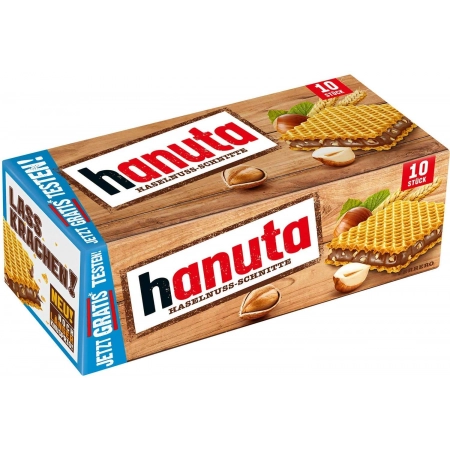 Ferrero Hanuta Hazelnut Wafers 220g