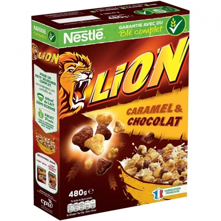 NESTLÉ LION céréals petit déjeuner 480g