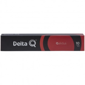 DELTA Qualidus 10 - Café intense et aromatique 10 Capsules