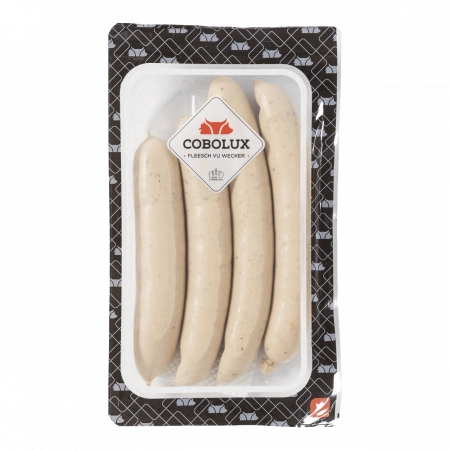 COBOLUX Grillwurst Saucisses 4 pièces