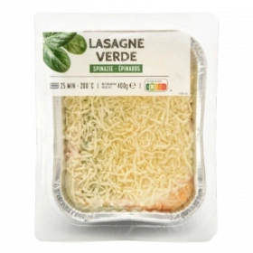 CHEF SELECT Lasagne Verde à la viande de porc et aux épinards 400g