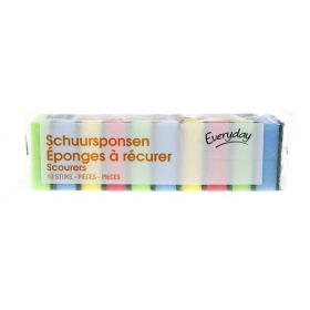 Everyday Éponges à récurer Scourers 10 pièces