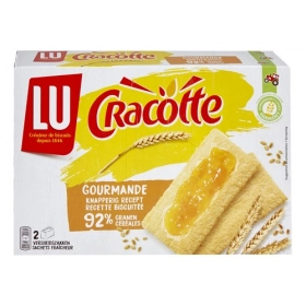 LU Cracotte Gourmande 92% céréales 250g
